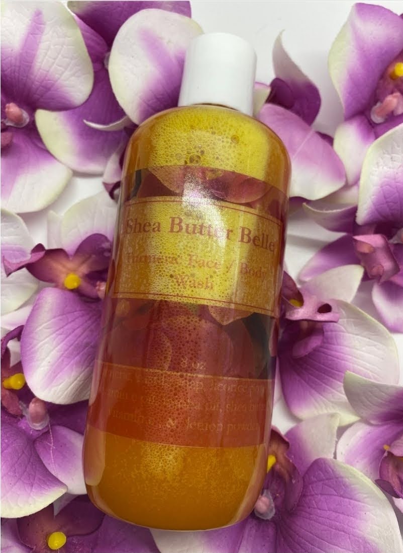 Shea Butter Belle Turmeric Face-Body Wash