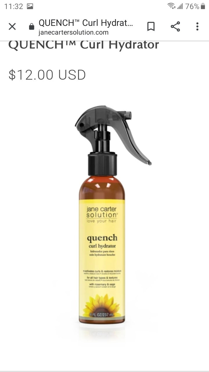 Quench Curl Hydrator