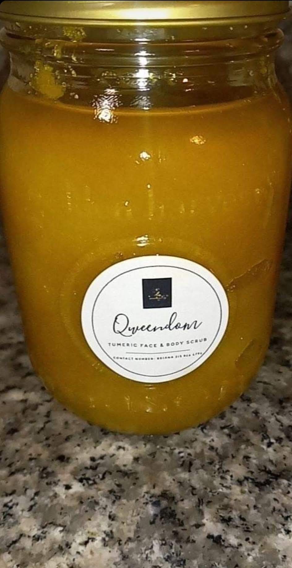 Tumeric Face & Body Scrub