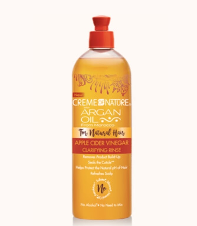 Creme of Nature Argan Oil Apple Cider Vinegar Clarifying Rinse