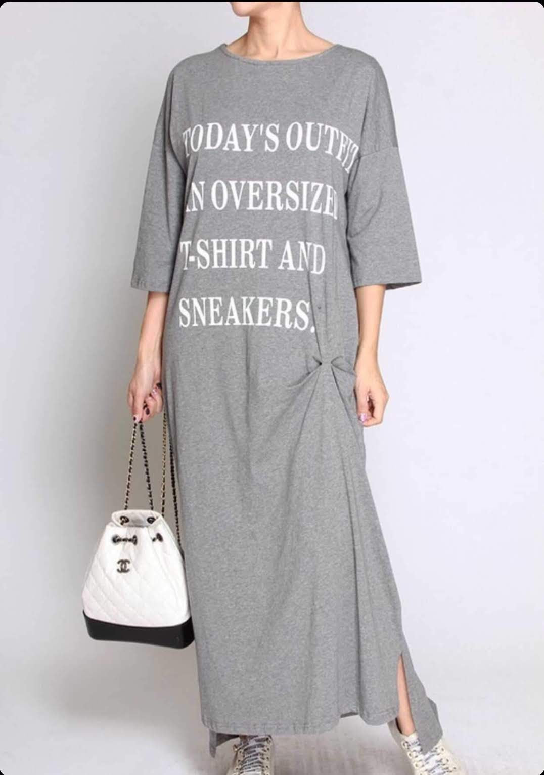 Mood Oversized T-Shirt Dress