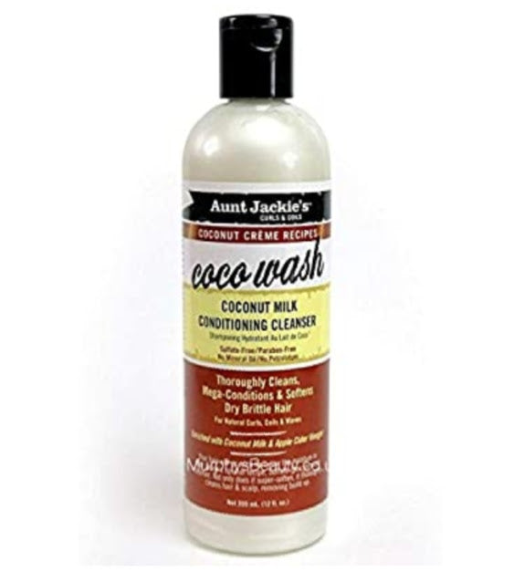 Aunt Jackie's Coconut Creme Recipe CocoWash Conditioning Cleanser