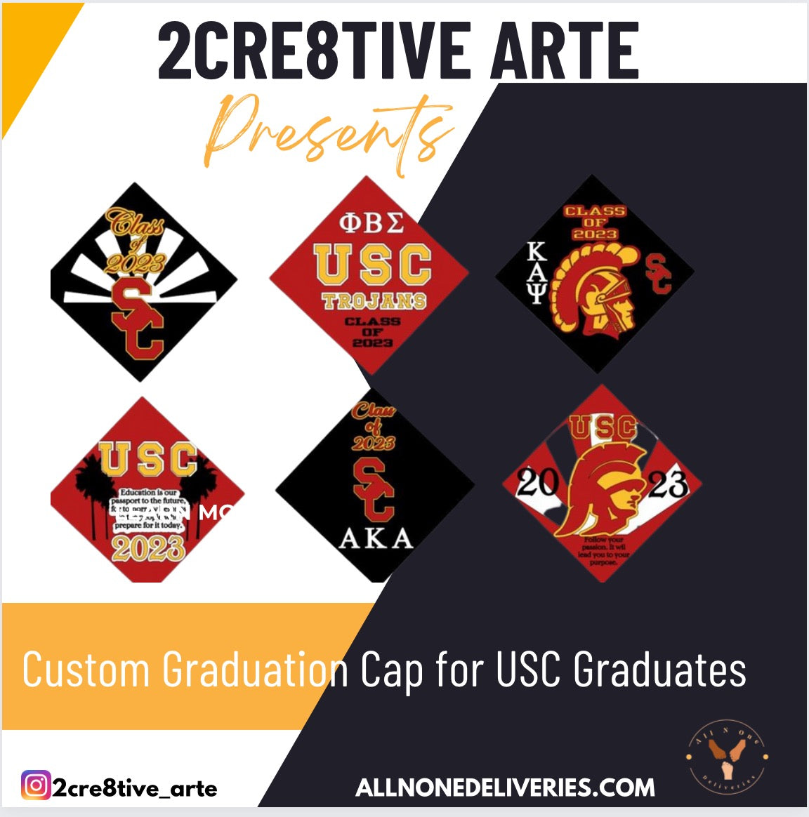 Custom Design Graduation Cap